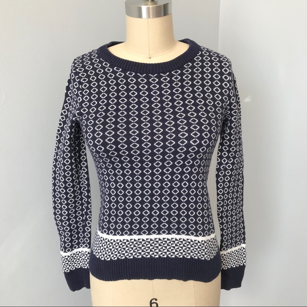 Pink Rose Pullover 100% Cotton Sweater